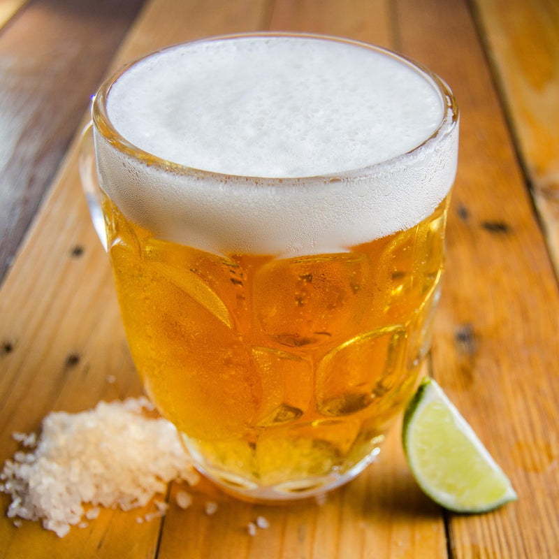 Limeade Punch with Beer & Vodka