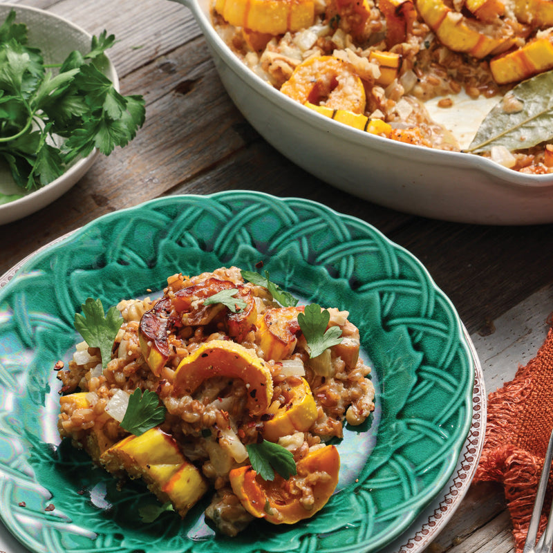 Delicata Squash & Farro