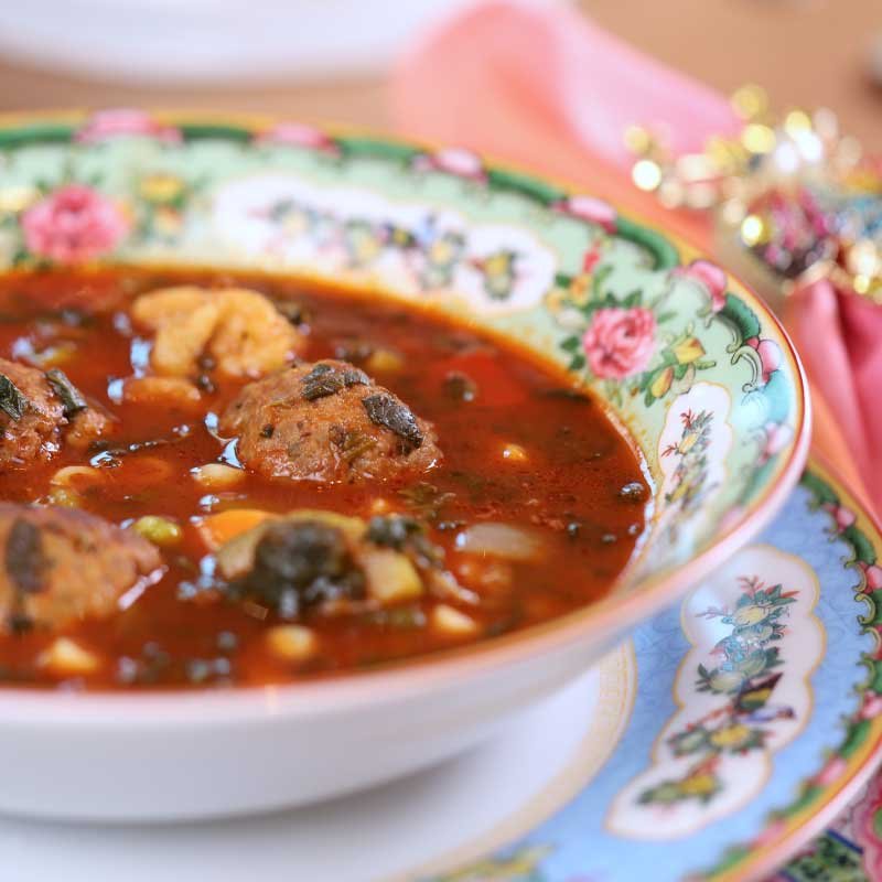 Meatball Minestrone