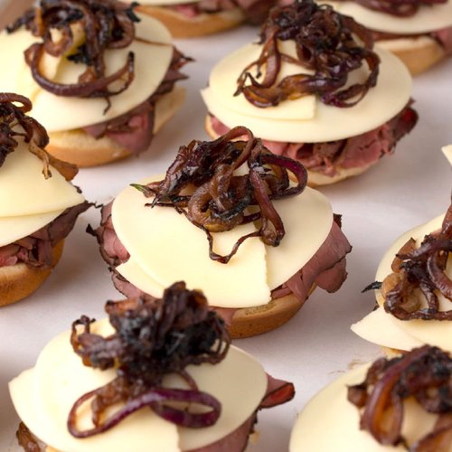 French Dip Roast Beef Sliders