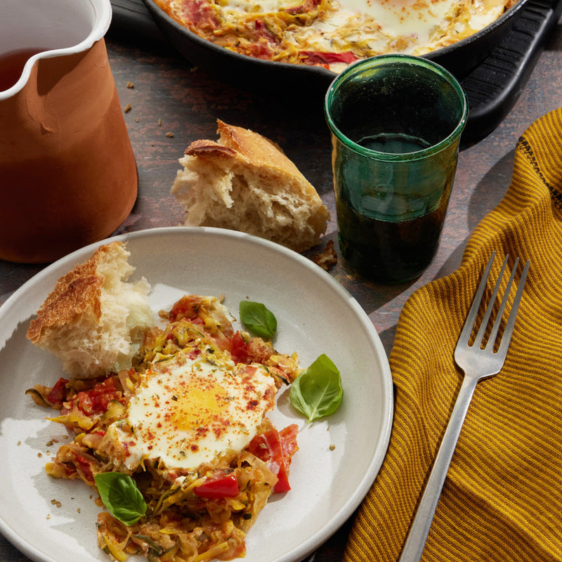 Shakshuka with Squash & Zucchini