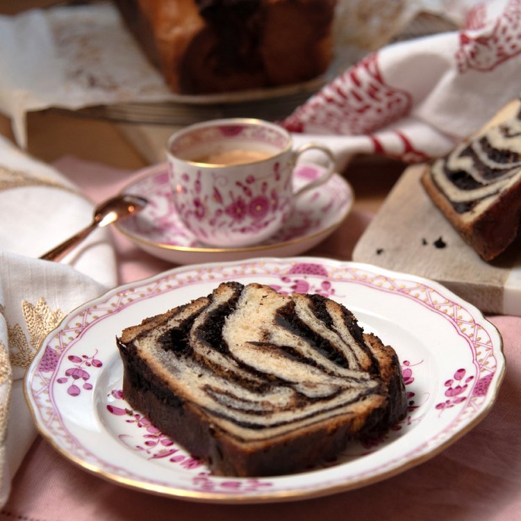 Twisted Chocolate Brioche