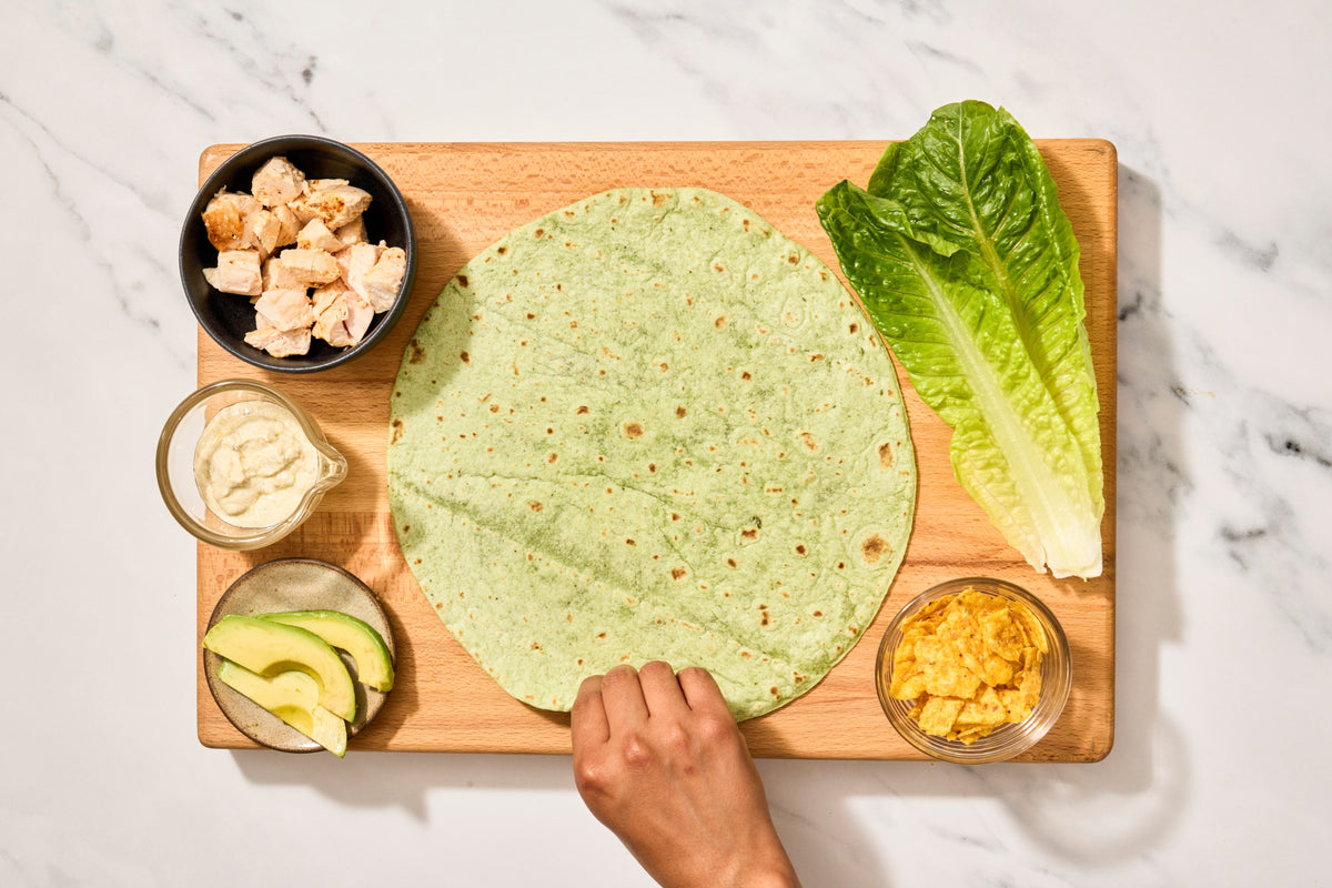 Chicken Caesar Crunch Wrap