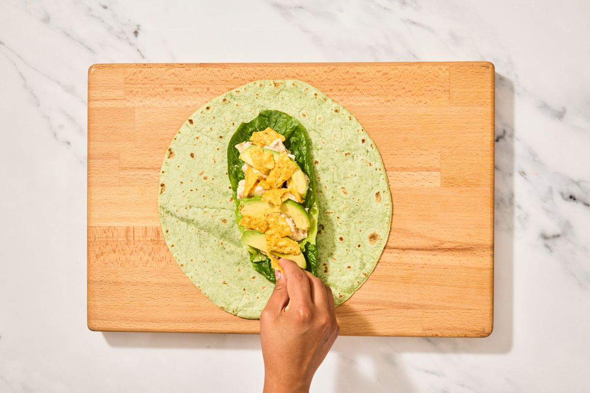 Chicken Caesar Crunch Wrap