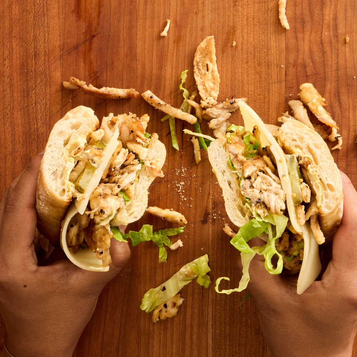 Crispy Chicken & Swiss Sub