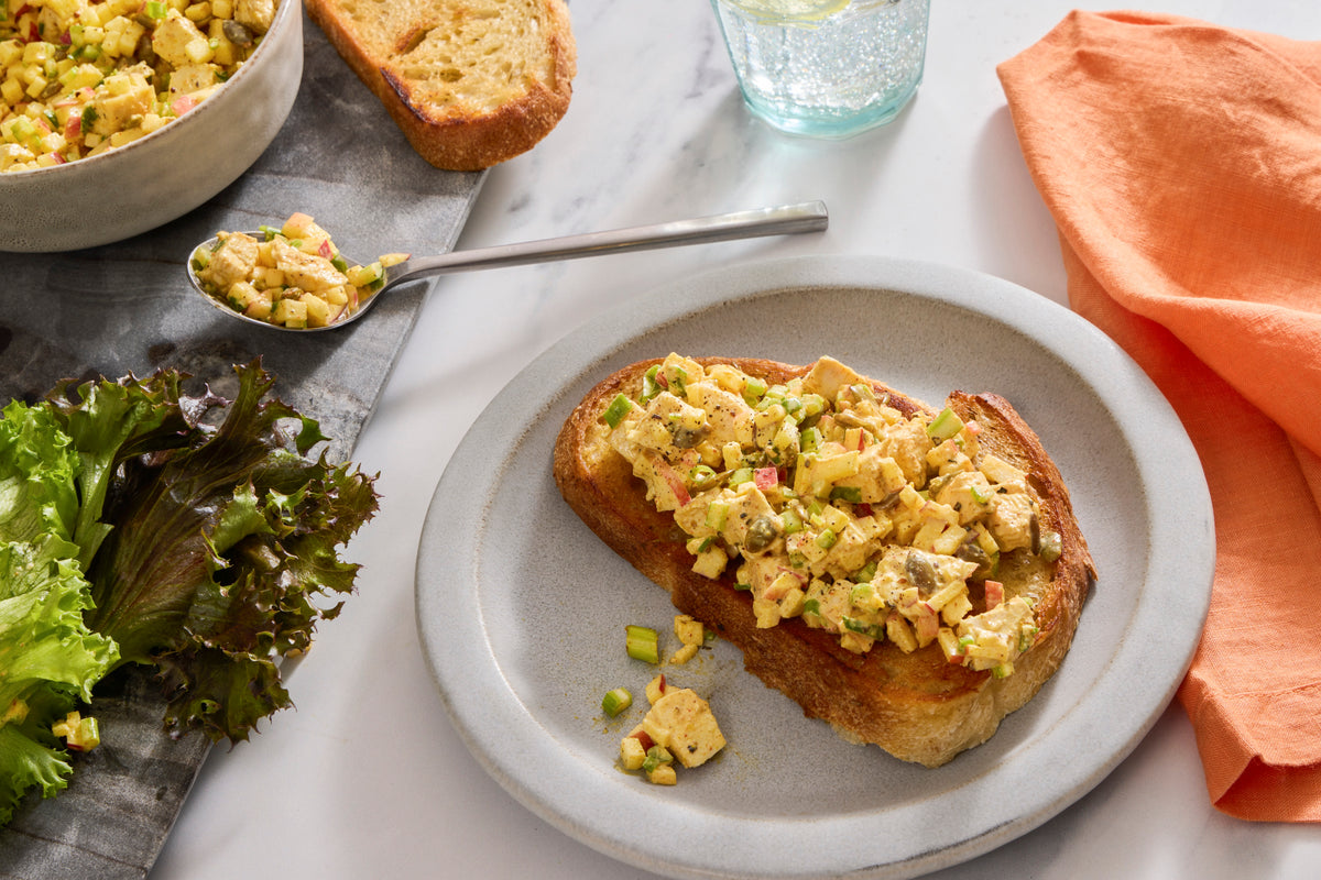 Curried Chicken Salad Sandwich