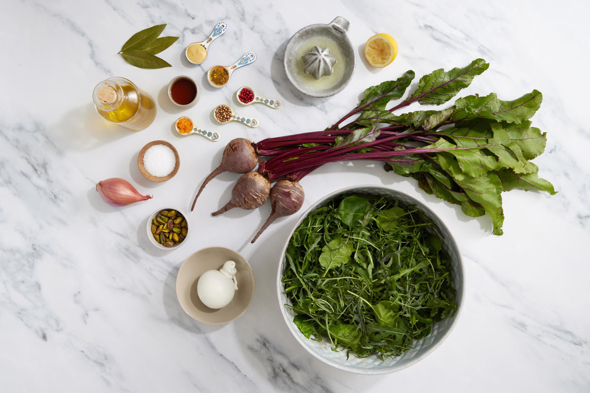 Roasted Beet & Burrata Salad