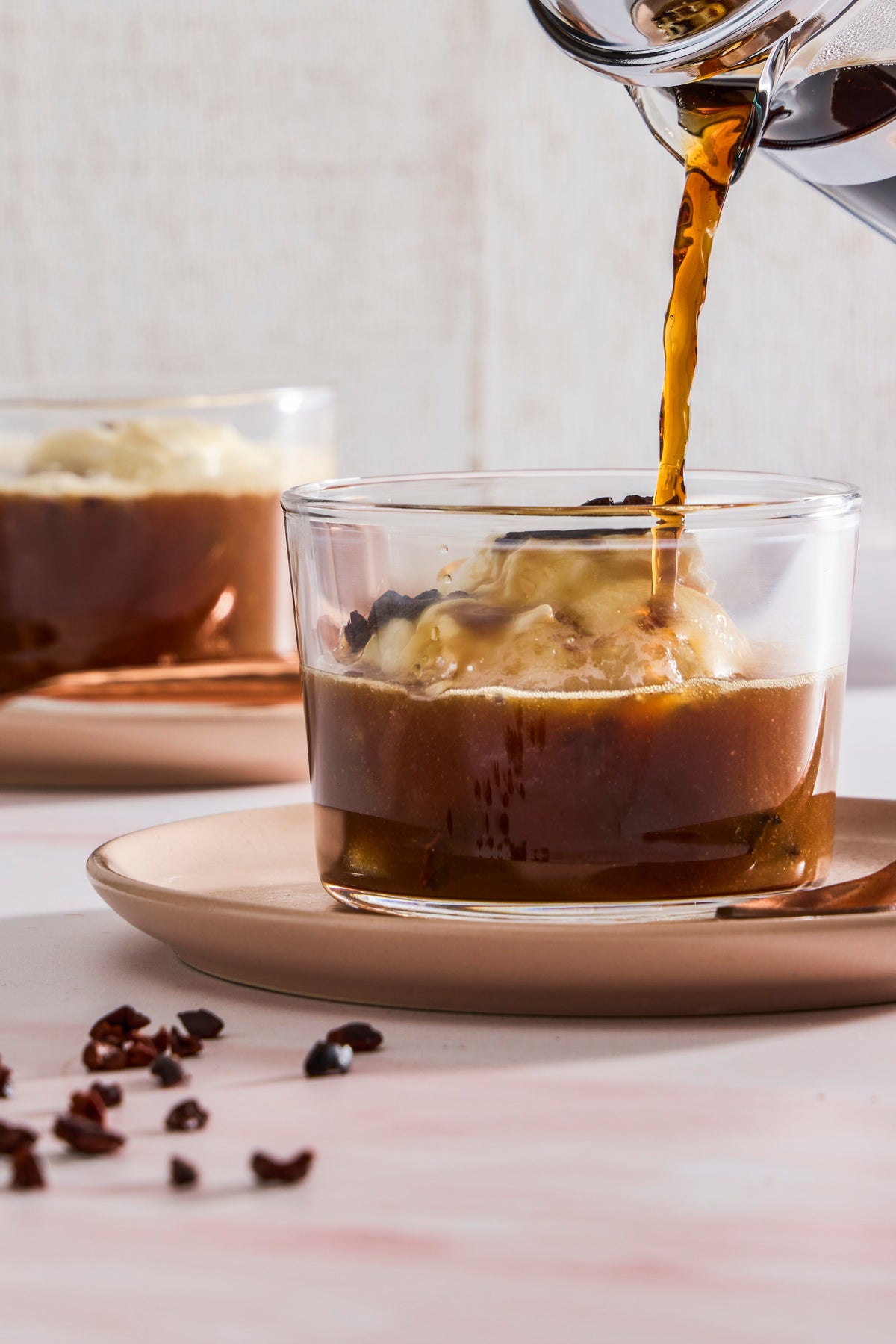 Affogato with Chocolate & Orange