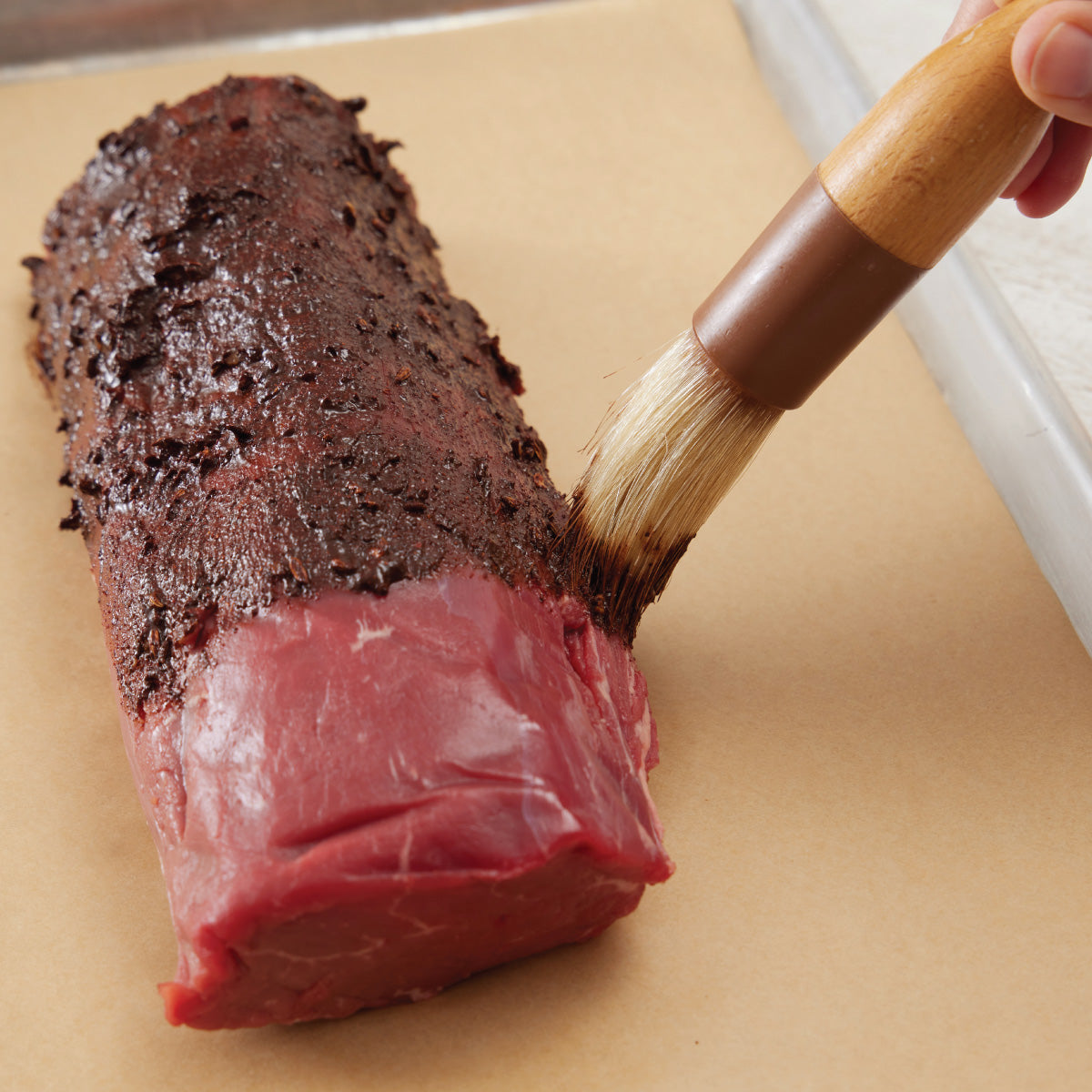 Beef Tenderloin with Red Wine Sauce