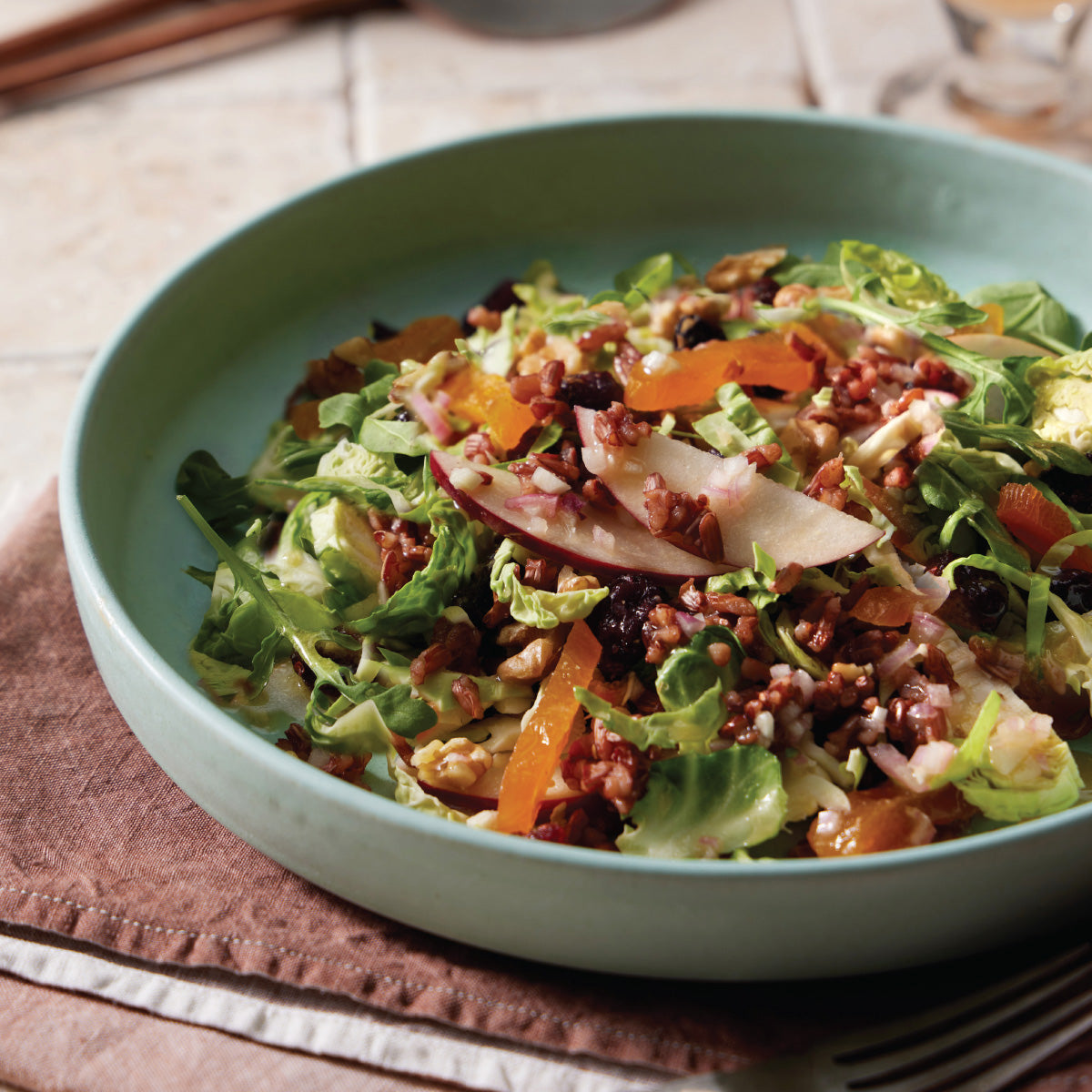 Citrus Roasted Brussels Sprout Salad