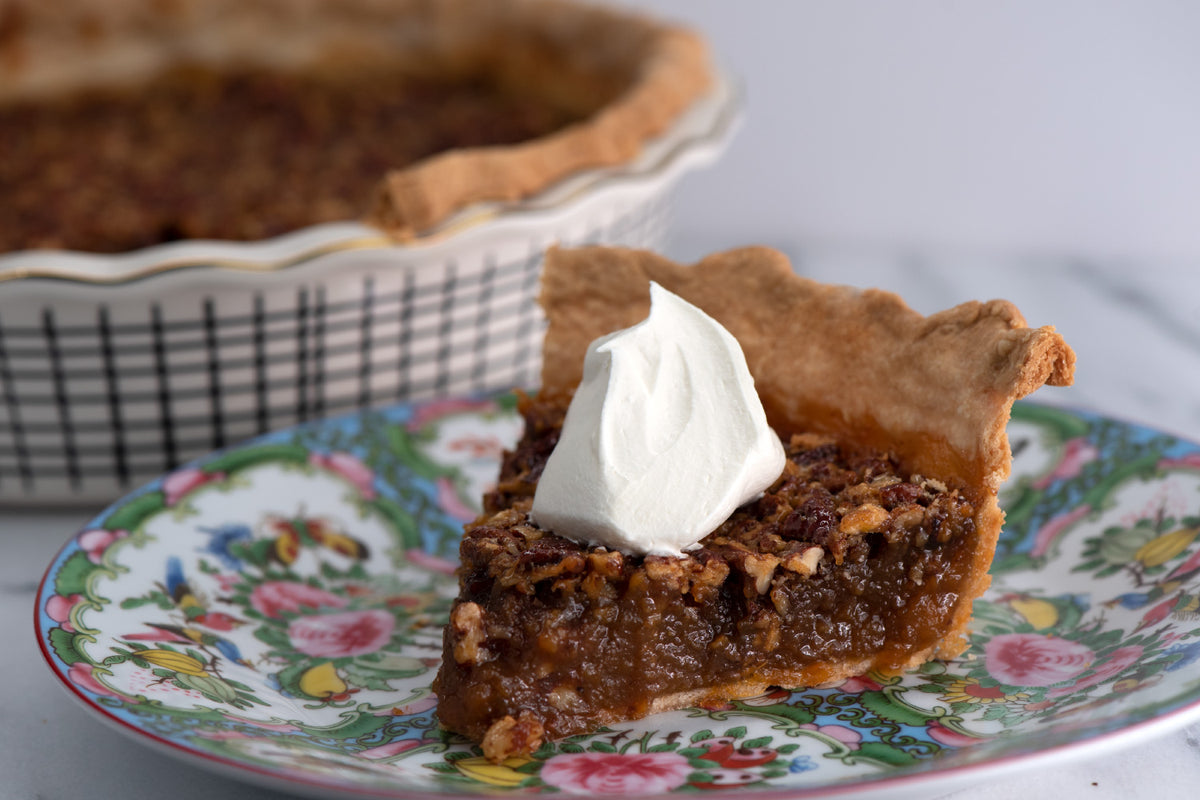 Sweet Potato Bourbon Pecan Pie