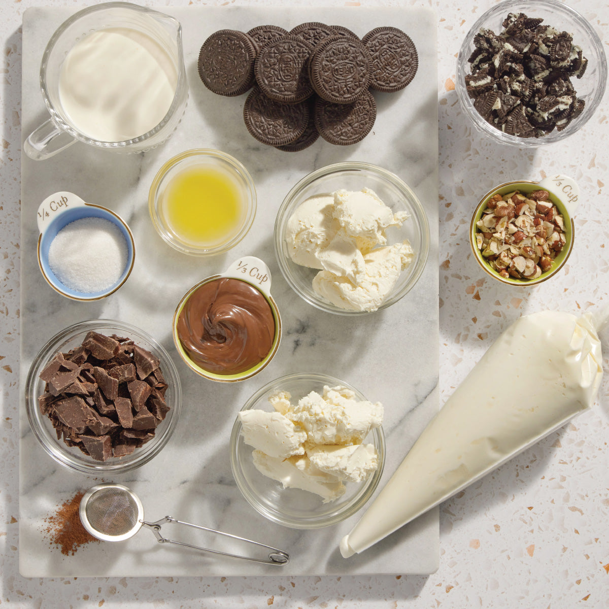 Nutella Cheesecake Parfait