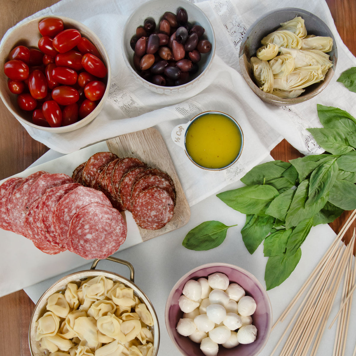 Antipasto Skewers