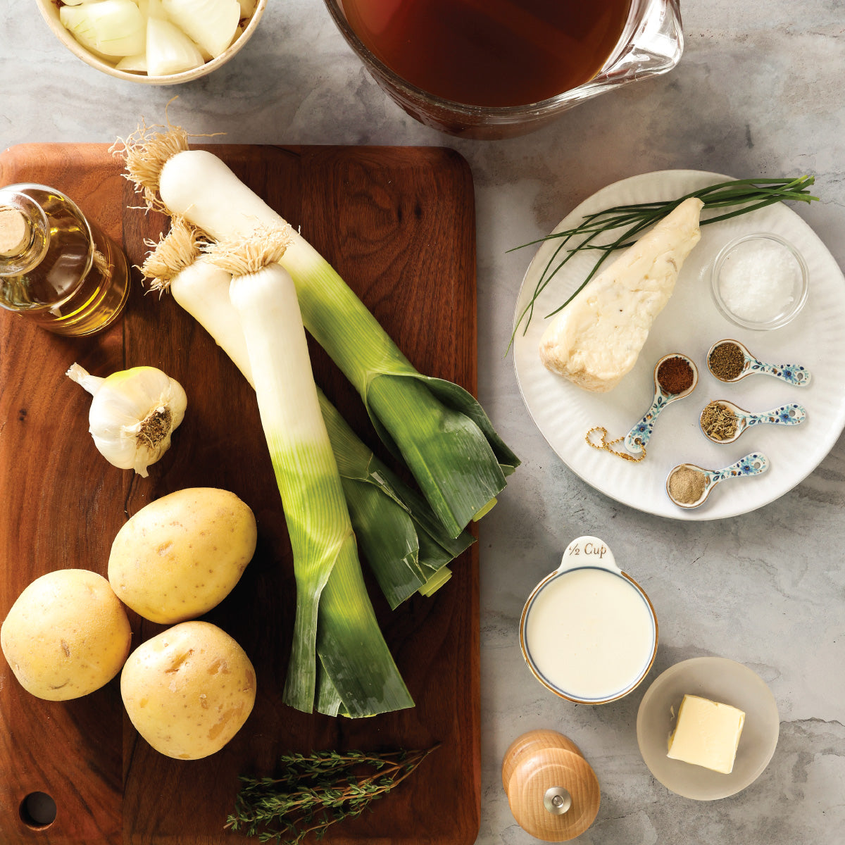 Leek & Potato Soup