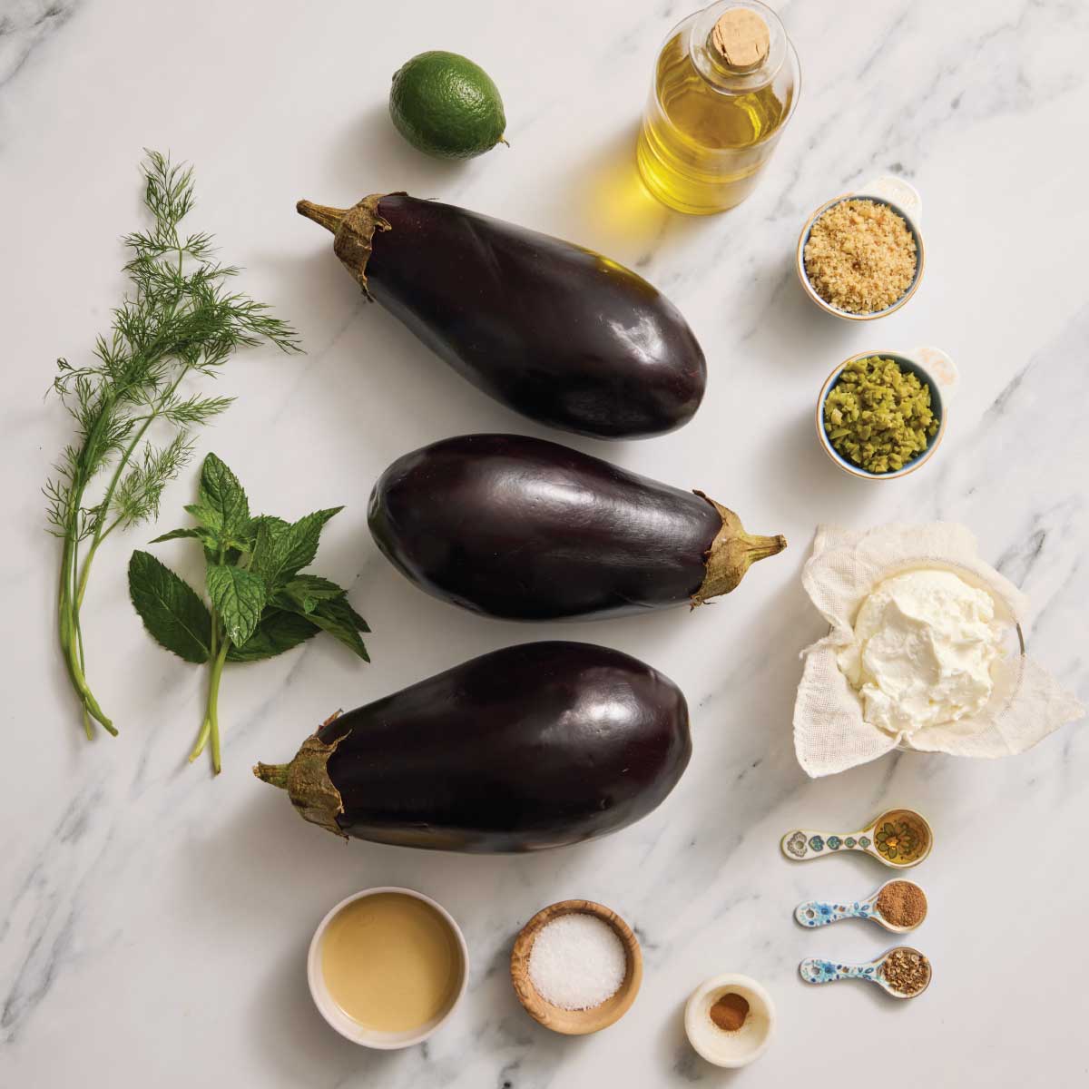 Grilled Eggplant Rollatini