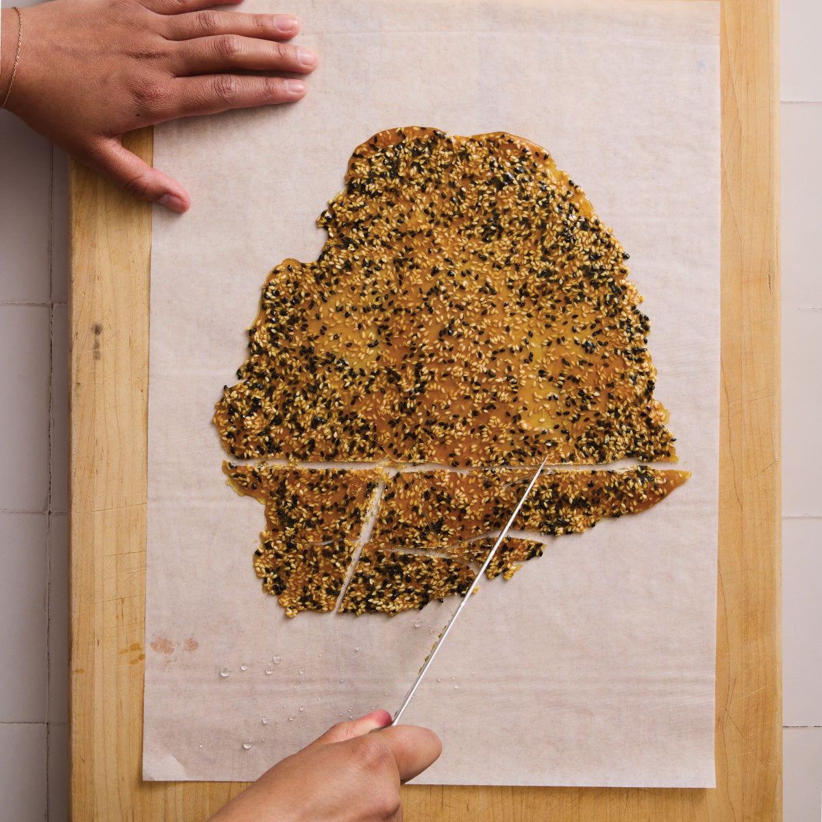 Sesame Brittle