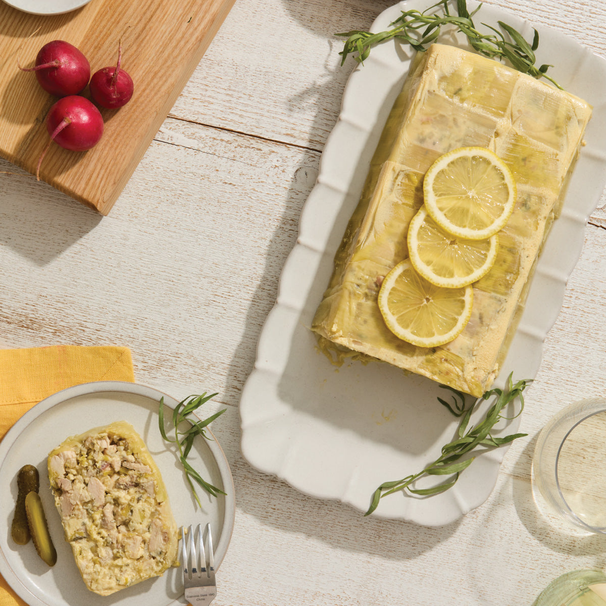Chicken & Leek Terrine