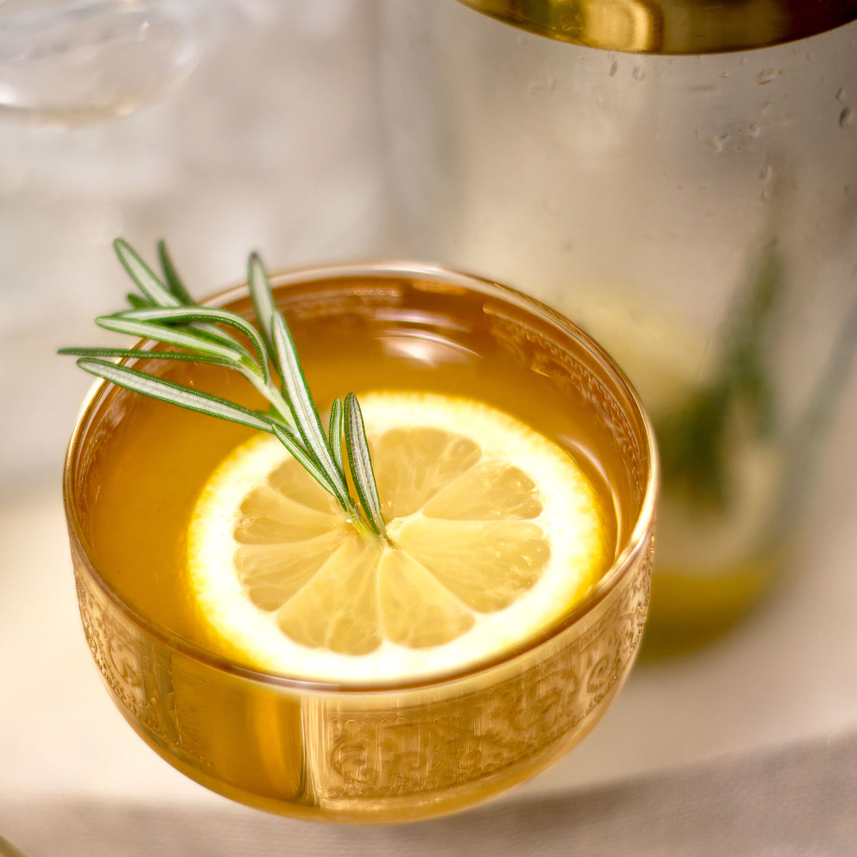 Italian Gold Rush (Limoncello Bourbon Cocktail)