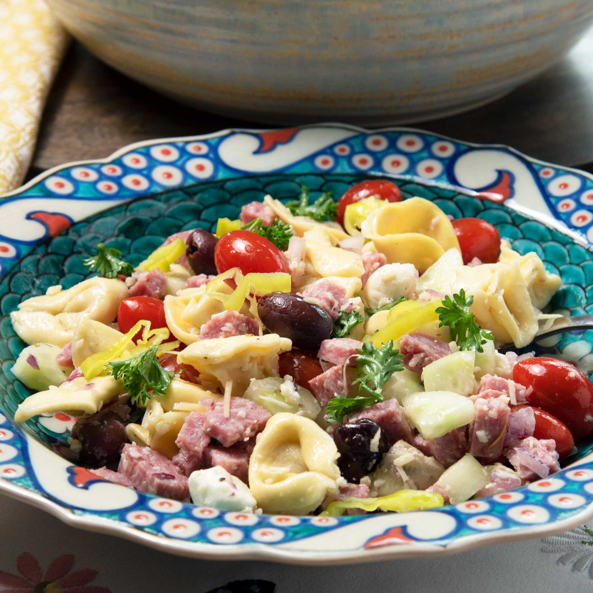 Luigi’s Antipasto Tortellini Pasta Salad