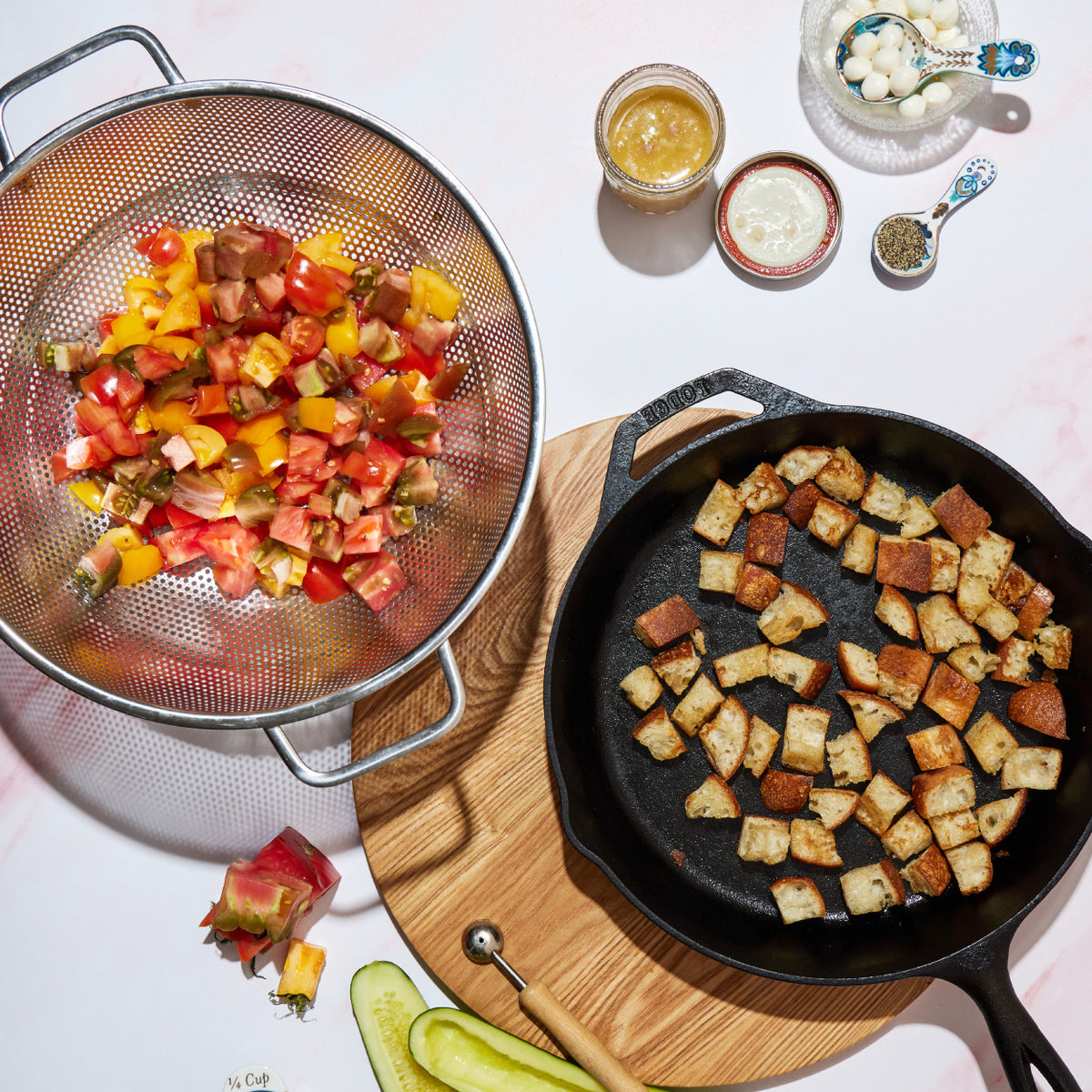 Heirloom Tomato & Panzanella Salad