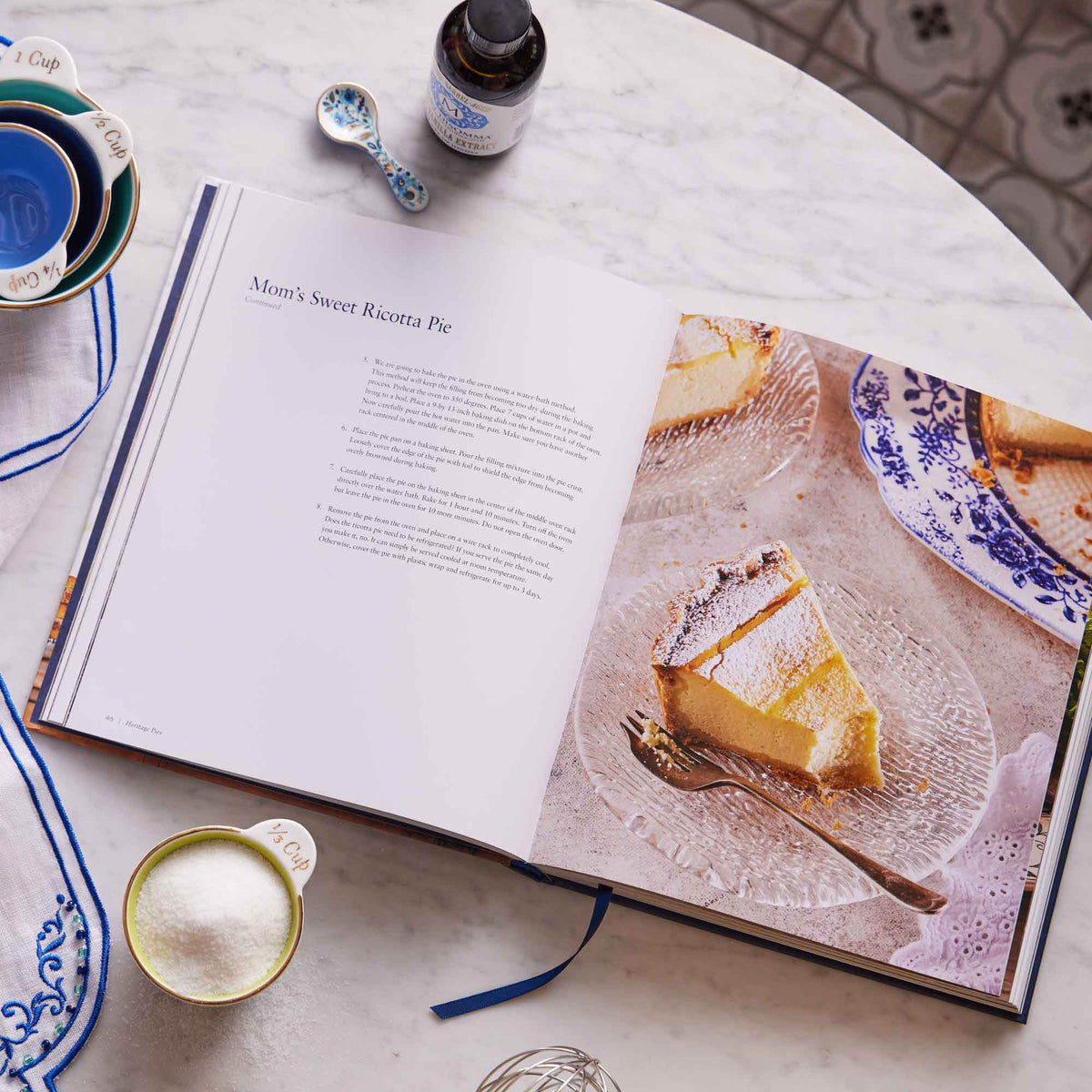 Mom's Sweet Ricotta Pie