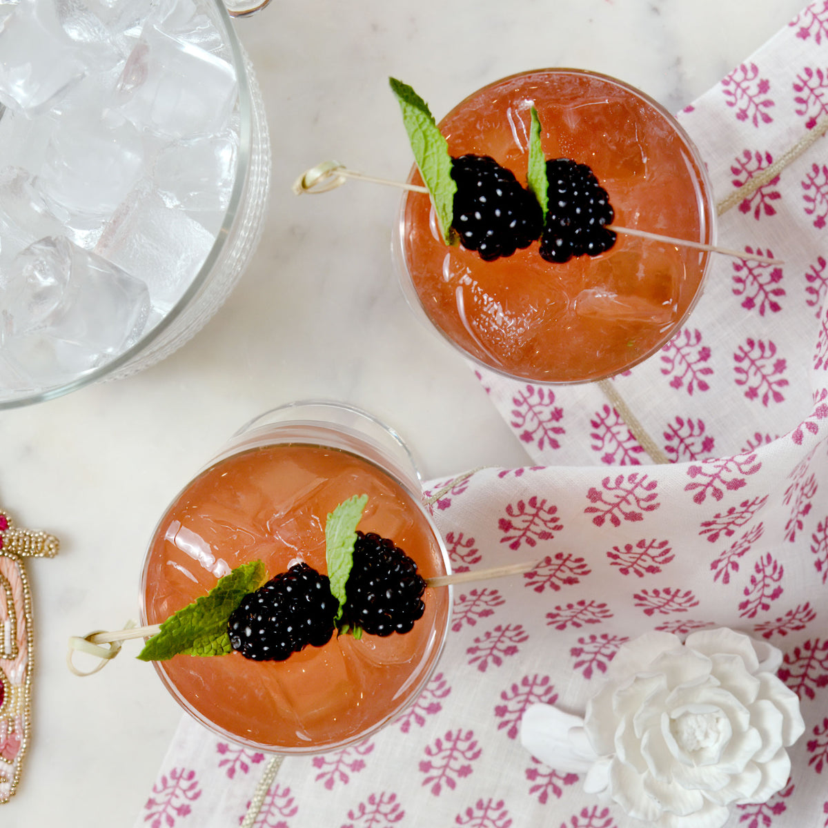 Blackberry Rosé Spritz