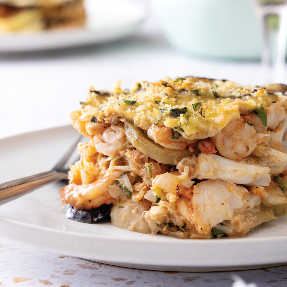 Seafood Moussaka