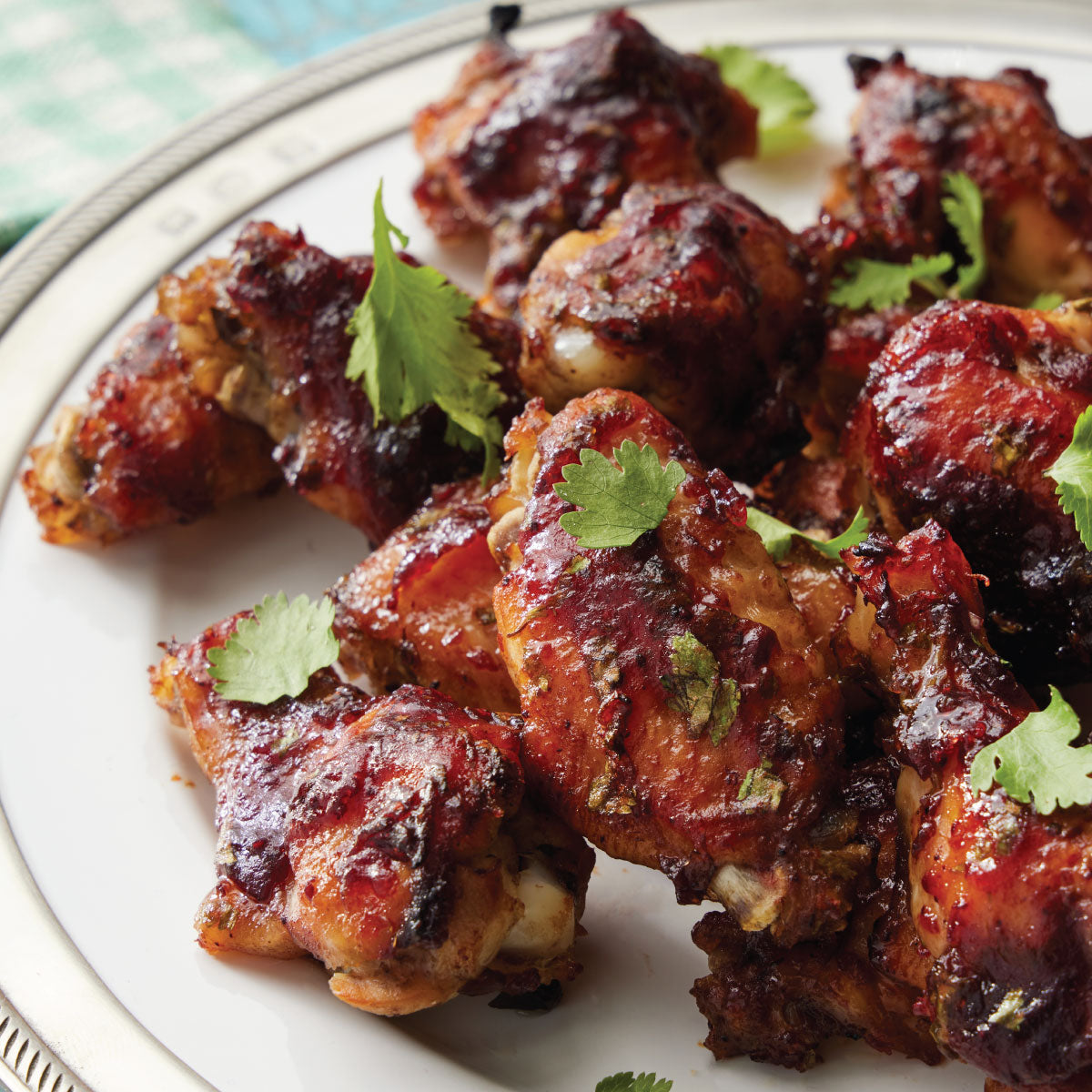 Spicy Cranberry Chicken Wings