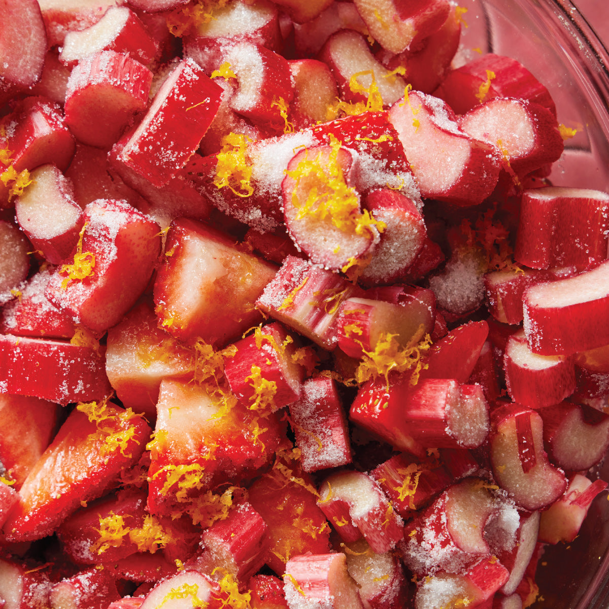 Flourless Rhubarb Almond Cake