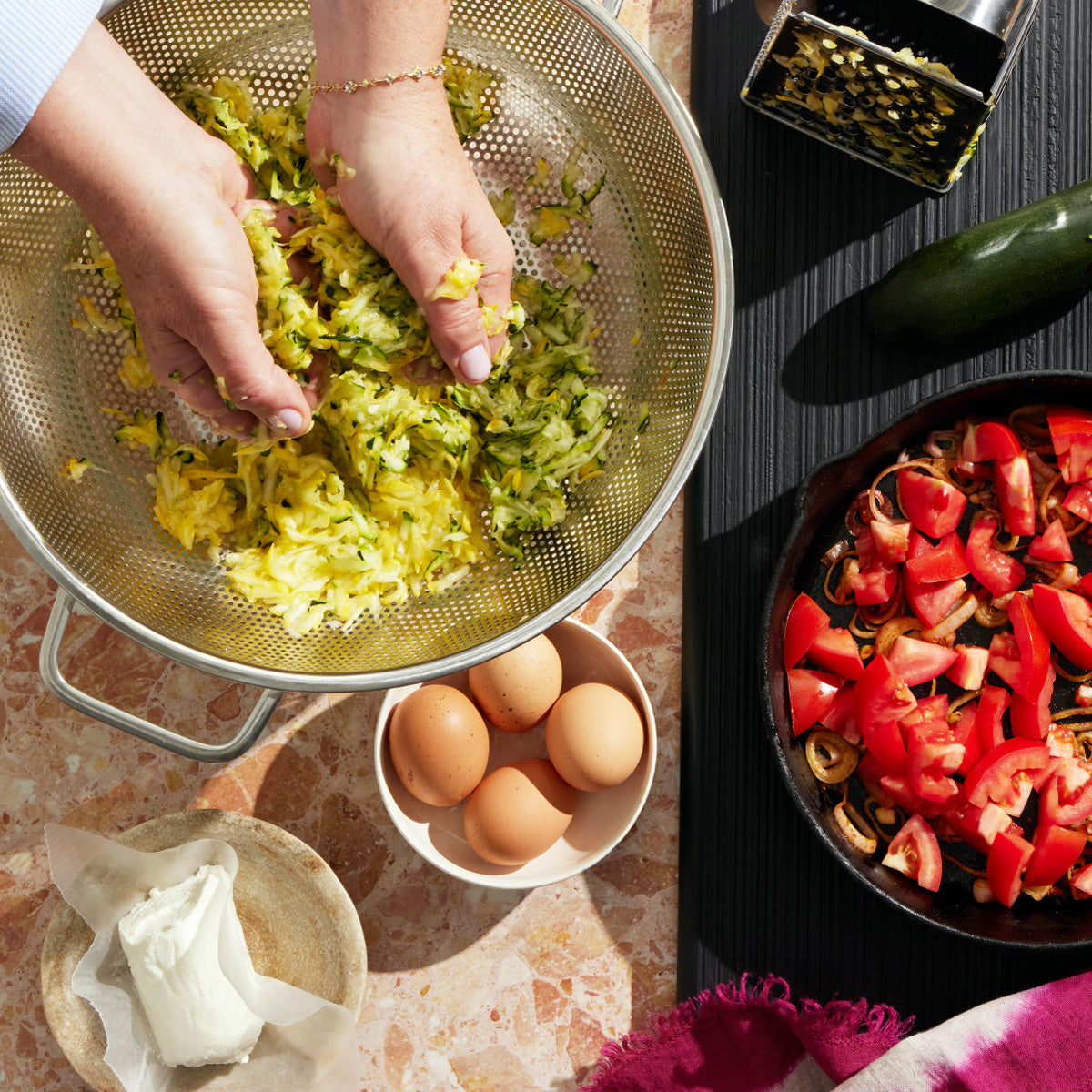 Shakshuka with Squash & Zucchini
